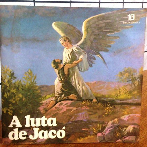 cp vinil a luta de jacó ( bíblia sonora ) 1979 vol 10 com