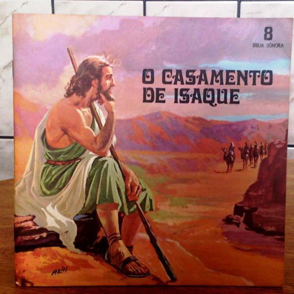 cp vinil o casamento de isaque ( bíblia sonora ) 1974 vol 8