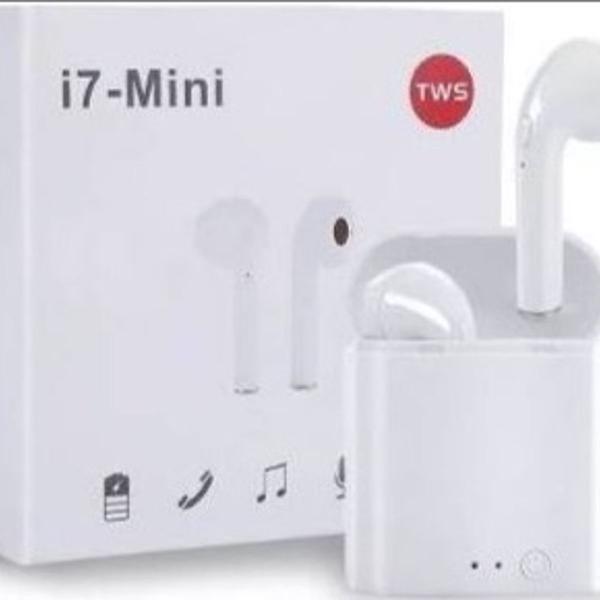 fone de ouvido sem fio i7-mini bluetooth 5.0 apple &amp;