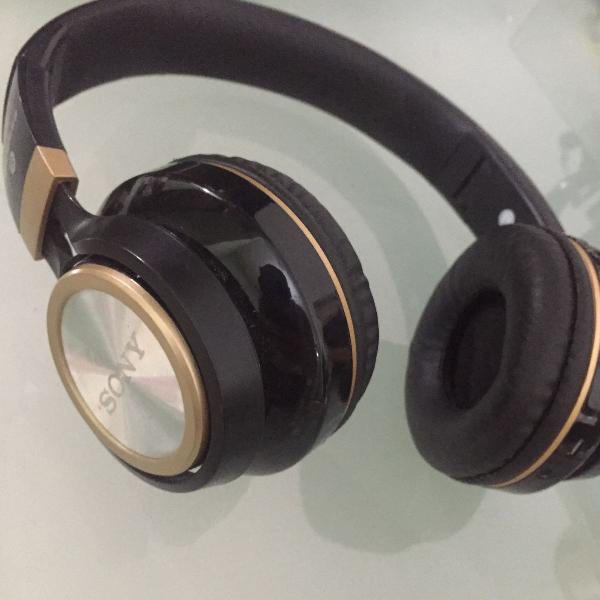 fone sony preto