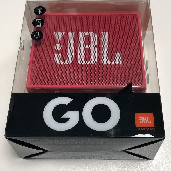 jbl go pink (rosa) - caixa som bluetooth nova e lacrada!