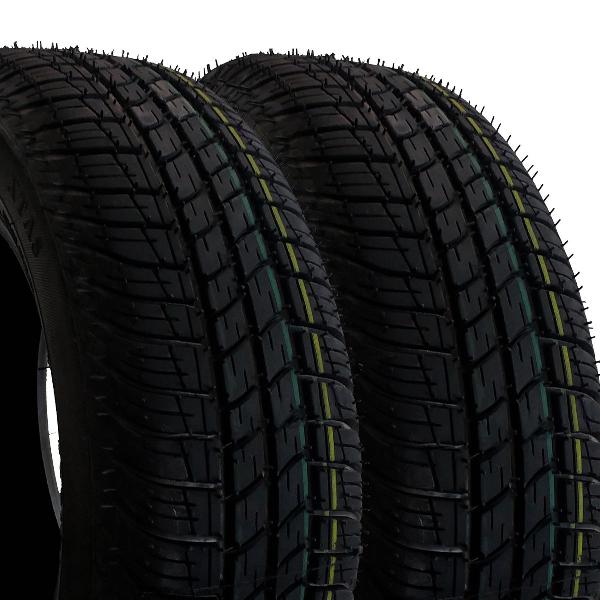 kit 2 pneus 175/70 r13 - remold nacional