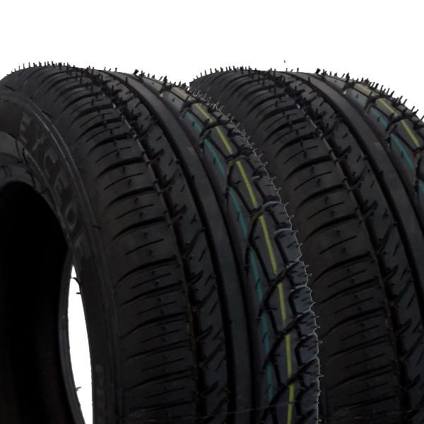 kit 2 pneus nacional 185/60 r15 - remold promoção