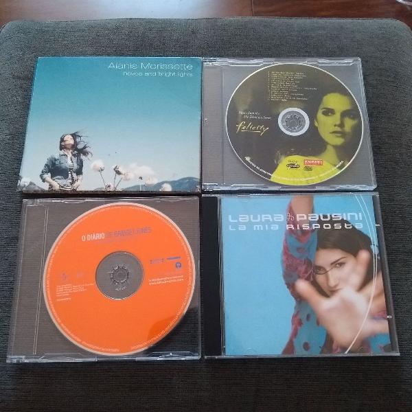 kit 4 cds Laura Pausini e etc