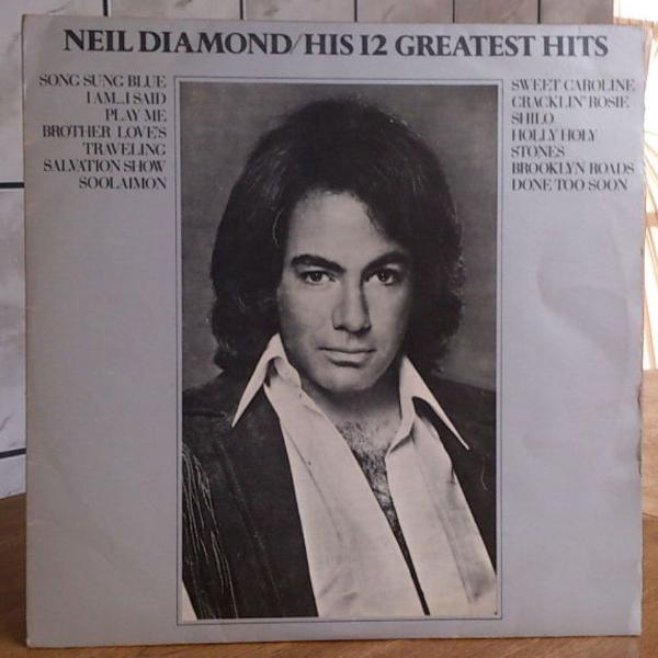 lp neil diamond his 12 greatest hits 1977