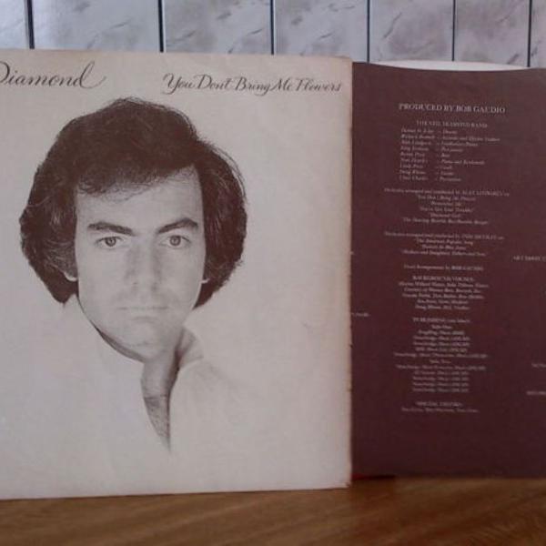 lp neil diamond you don t bring me flowers 1978