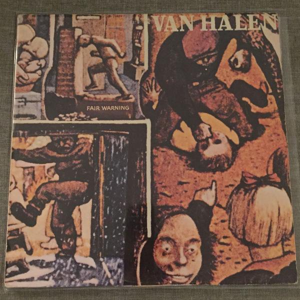 lp van halen fair warning 1981