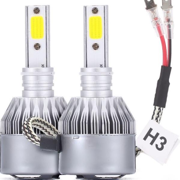 par lâmpada para farol super led h1