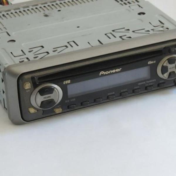 rádio cd player pioneer deh-1680 frente deh-1450