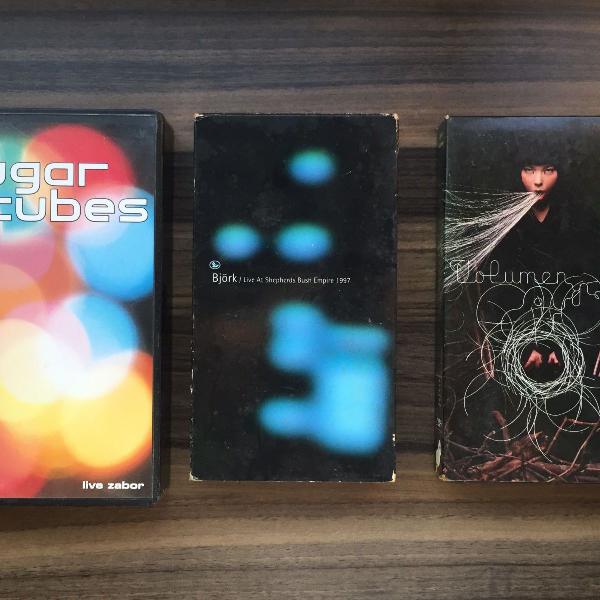 vhs importados sugarcubes e bjork