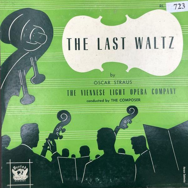vinil lp - the last waltz oscar straus - the viennese light