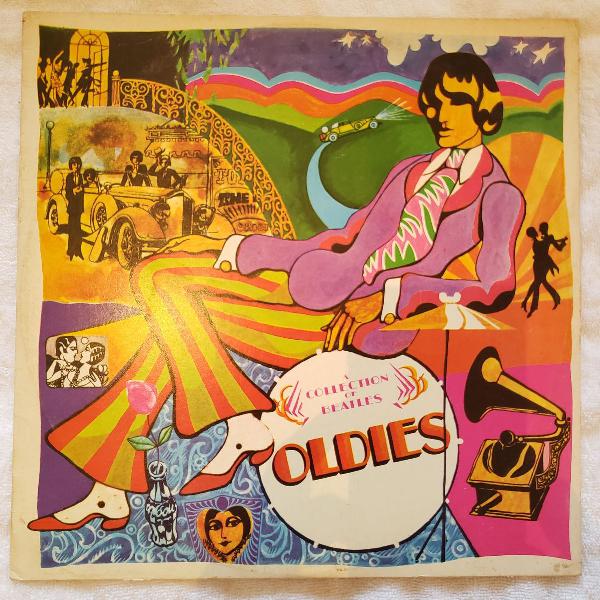 vinil - the beatles - oldies but goldies'- nac - bem