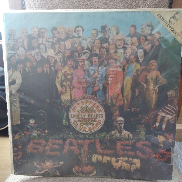 vinil: the beatles - sgt. pepper's lonely hearts club band