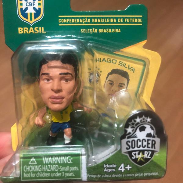 3 miniaturas soccer stars - brasil