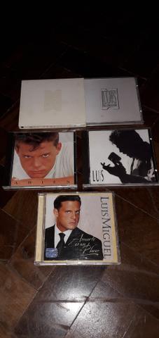 4 CDs Luis Miguel (originais)