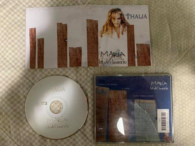 CD Thalía Maria Lá Del Barrio Mexico Usado