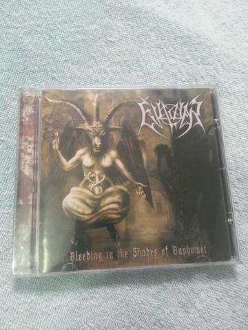 Cd EVILWAR - bleeding in the shades of baphomet