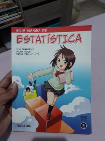 Livro Guia Mangá de Estatística