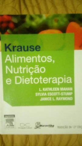 Livro Krause Alimentos, nutrição e Dietoterapia
