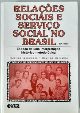 Livro Novo Relações Sociais e Serviço Social no Brasil