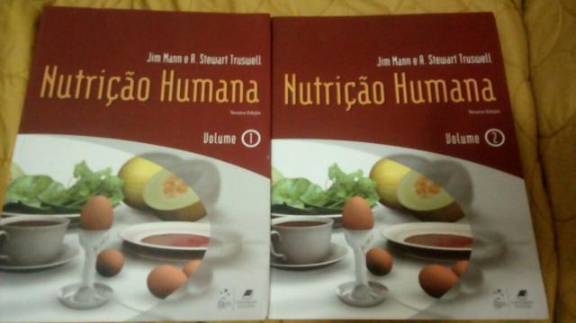 Livro Nutrição Humana Volume 1 e 2