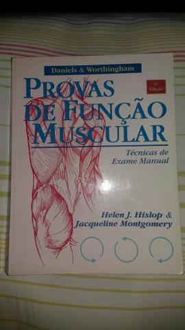 Livro Provas de Função Muscular - Técnicas de exame