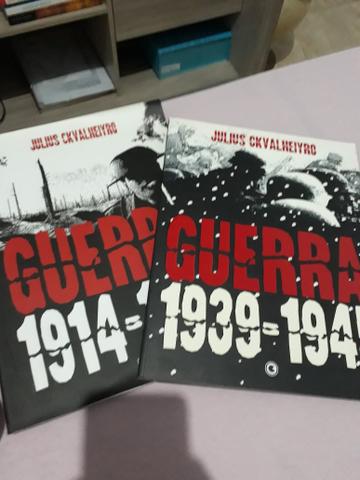 Livros Guerra 1914-1918 + 1939-1945 - Julius Cyvalheiyro