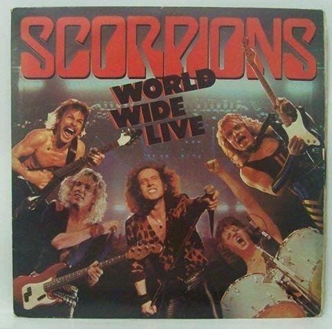 Lp do Scorpions - World Wide Live - Álbum Duplo!