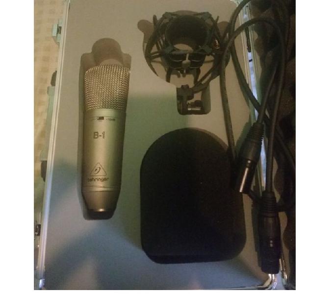 Microfone Condensador Behringer B-1 + Maleta+ Cabo