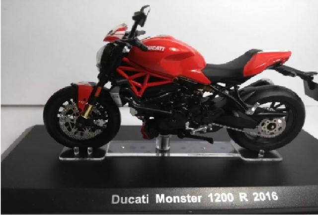 Miniatura Moto Ducati Monster 1200r 2016