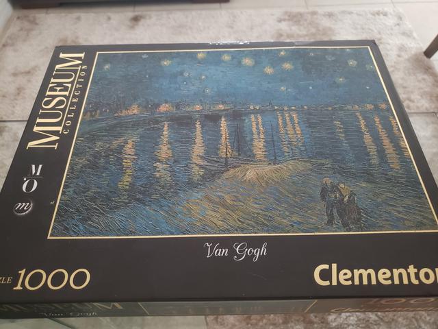 Quebra Cabeça Puzzle Clementoni 1.000 peças Van Gogh