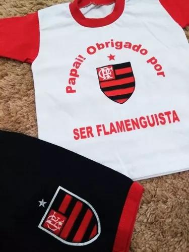 Roupinha Para Bebê E Criança Do Flamengo Top