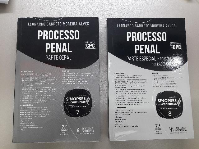 Sinopses para Concursos - Processo Penal - Parte Geral e