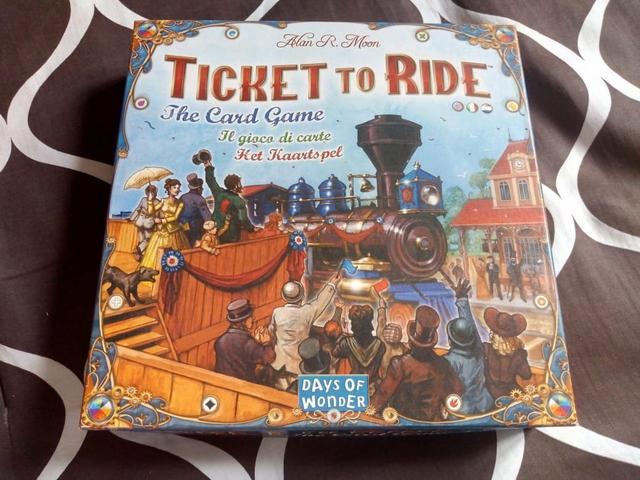 Ticket to Ride - Jogo de Cartas novo