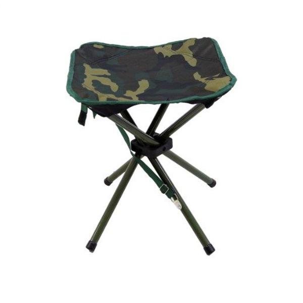 banqueta dobrável nautika stool camuflada 80kg