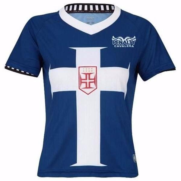 camisa vasco da gama feminina cruz templária - penalty