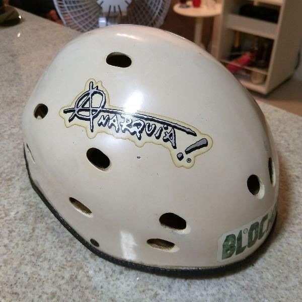 capacete blockhead para skate old school