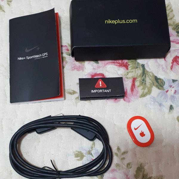 chip tênis nike sportwatch gps