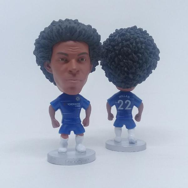 coleção miniatura futebol - willian - chelsea