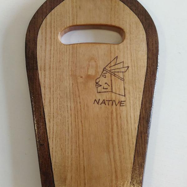 handplane native - madeira paulownia - 33,5 x 19,5 x 2,3 cm