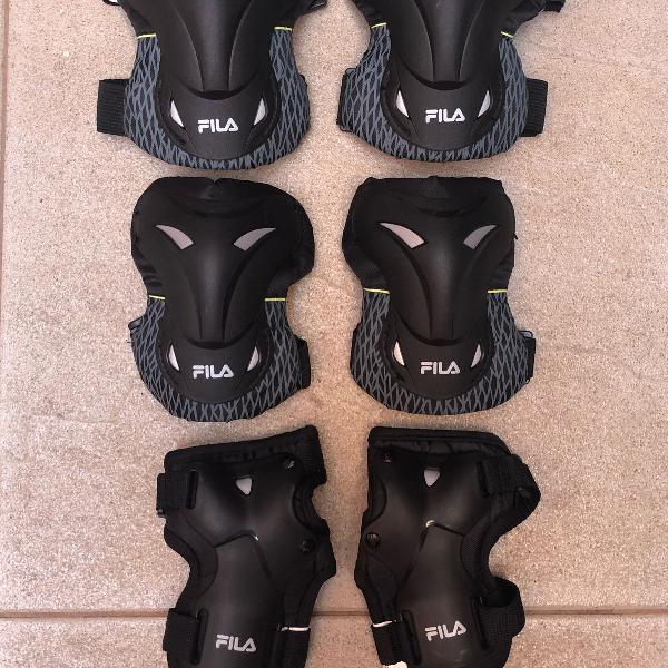 kit de proteção fila fitness 3 pares