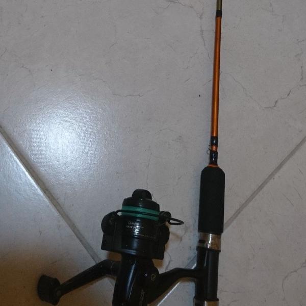 kit ultra light - vara maruri sentra 462 + molinete quantum