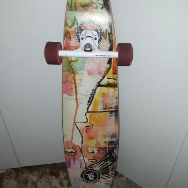 longboard woodlight decks + capacete