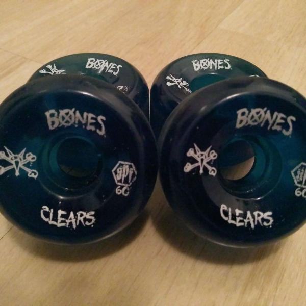 rodas de skate bones clears