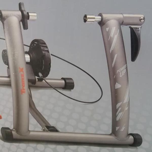 rolo de treino fixo magnético em alumínio speed e mtb