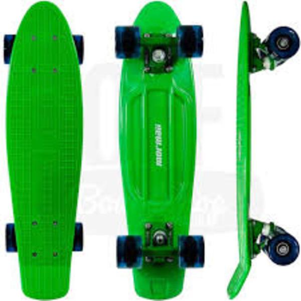 skate cruiser mormaii - verde (pouco uso)