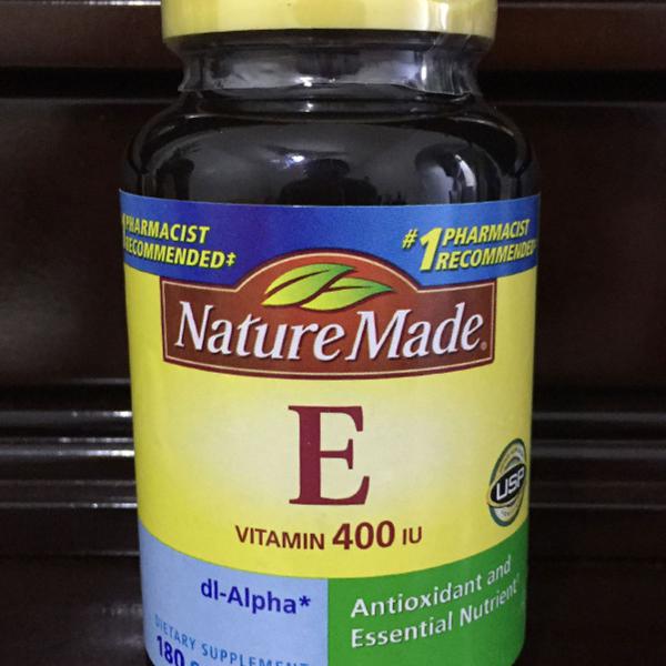 vitamina e nature made 400 iu 180 softgels líquidos