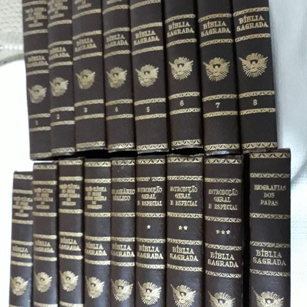 17 volumes biblia .pe.a.figueiredo ano santo 1950