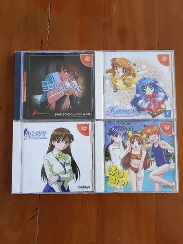 4 Jogos Dreamcast The Renai, Simulation Pocke-kano, Kanon