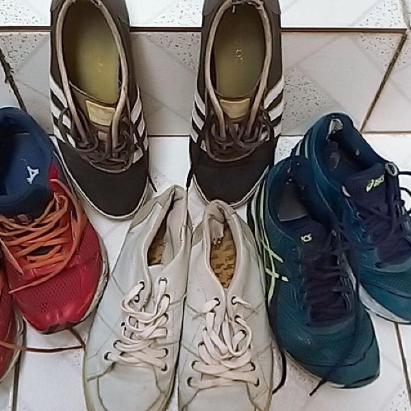 Adidas,Asics,Mizuno,Side walk